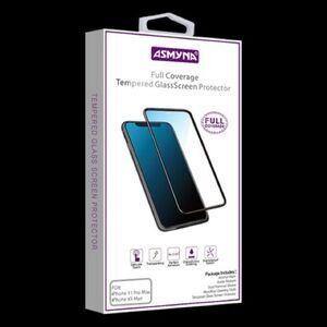ASMYNA Tempered Glass Screen Protector for iPhone 11 PRO/iPhone XS/X